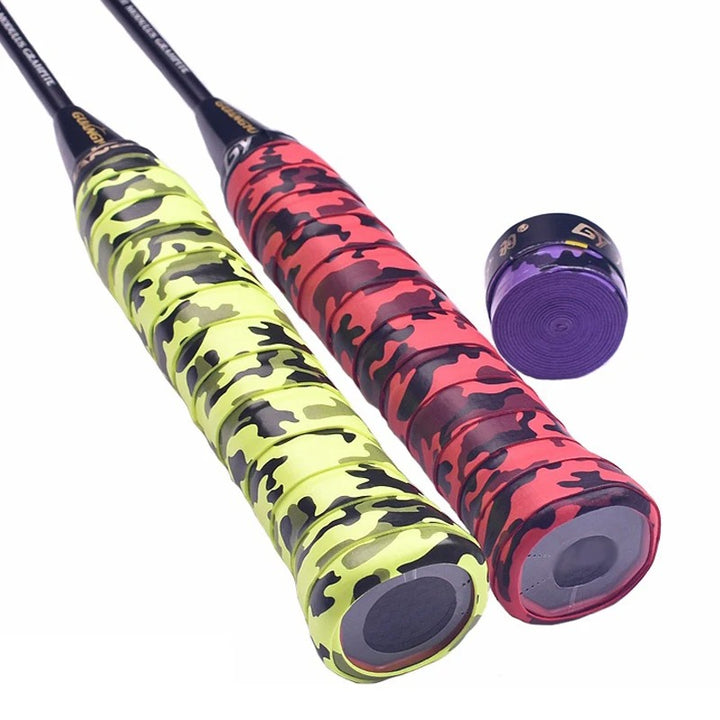 Absorbent Anti-Slip Camouflage Grip Tape for Rackets