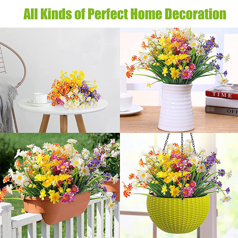 artificial chrysanthemum flowers, view 8 - MRSLM