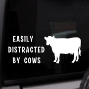 cow quote car sticker - MRSLM