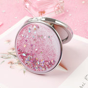 flowing sands pocket makeup mirror, view 8 - MRSLM