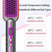 2-in-1 hot comb and straightening brush, view 7 - MRSLM