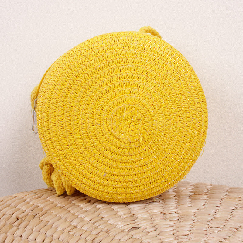 woven straw crossbody bag, view 13 - MRSLM