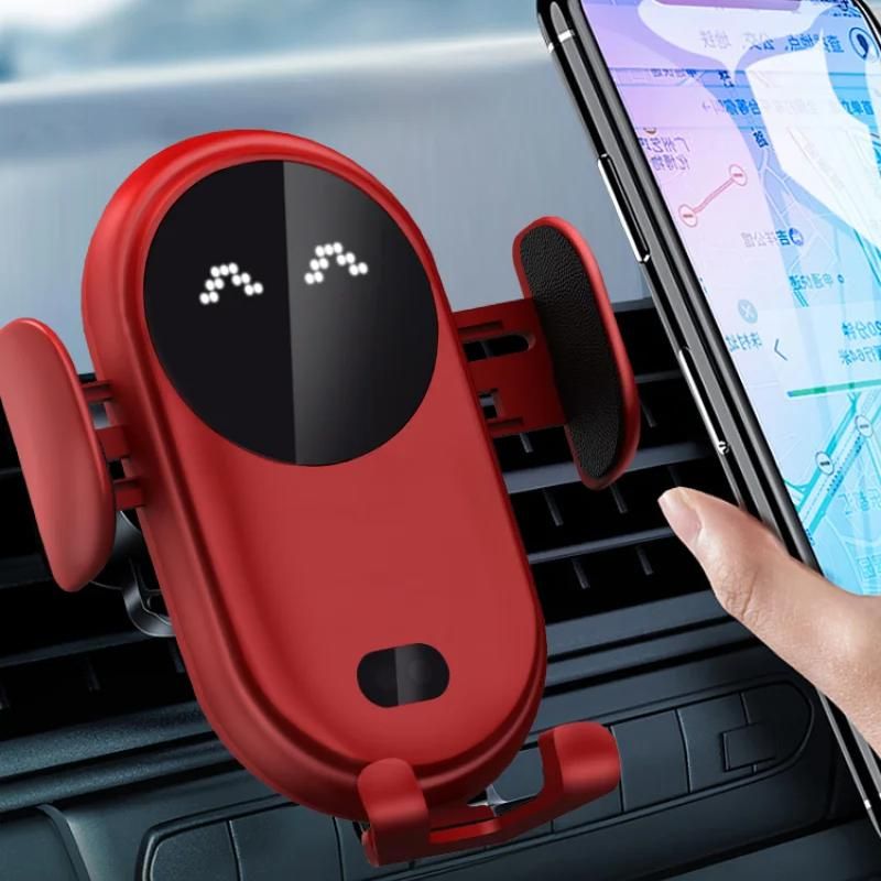 Universal wireless car charger air outlet mount, view 7 - MRSLM