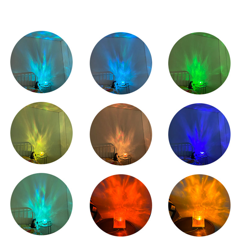 led water ripple night light, view 4 - MRSLM