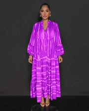 Women's loose printed summer dress, view 11 - MRSLM