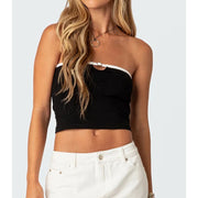 strapless bandeau tube top, view 5 - MRSLM