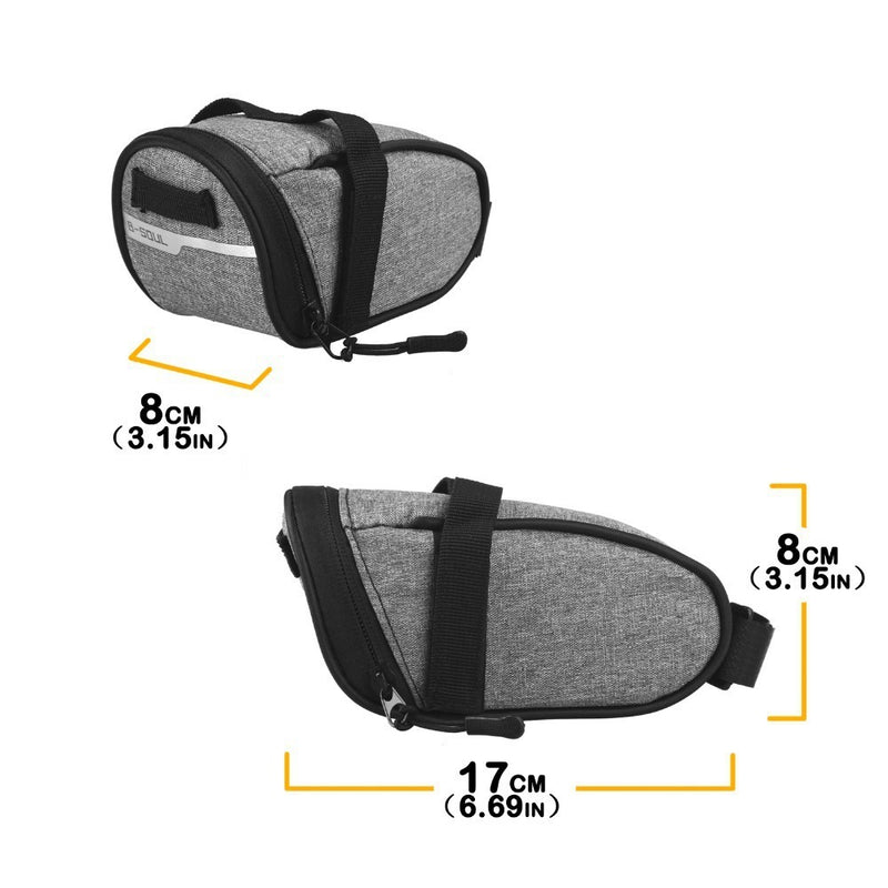 bike saddle bag, view 2 - MRSLM