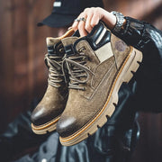 men's tooling suede ankle boots, view 5 - MRSLM