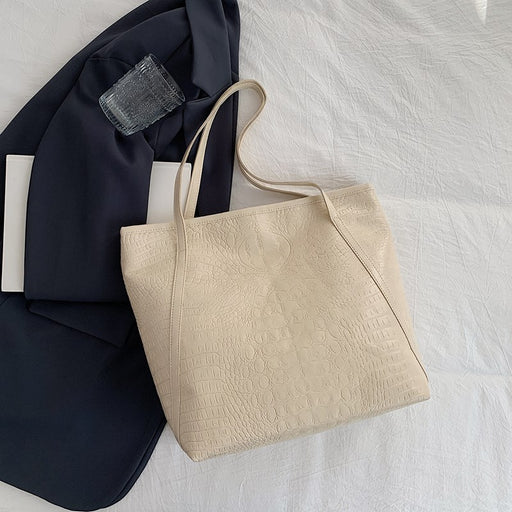 retro large-capacity tote bag, view 11 - MRSLM