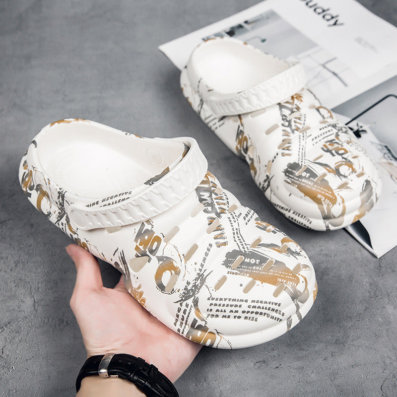 men's summer EVA half slippers, view 7 - MRSLM