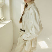 chic corduroy women's jacket, view 4 - MRSLM