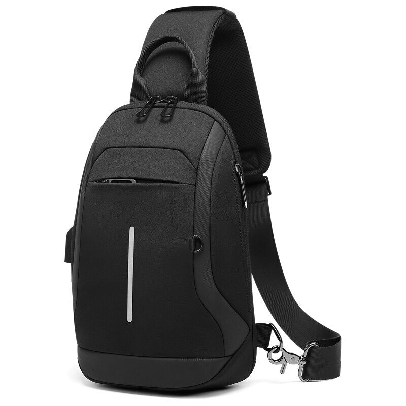 men's casual crossbody bag, view 6 - MRSLM