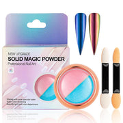 aurora chrome glitter nail powder, view 2 - MRSLM