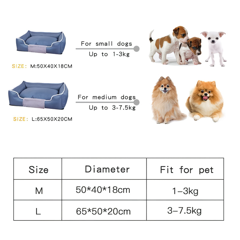 fluffy washable dog bed, view 9 - MRSLM