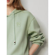 hooded drawstring pullover, view 8 - MRSLM