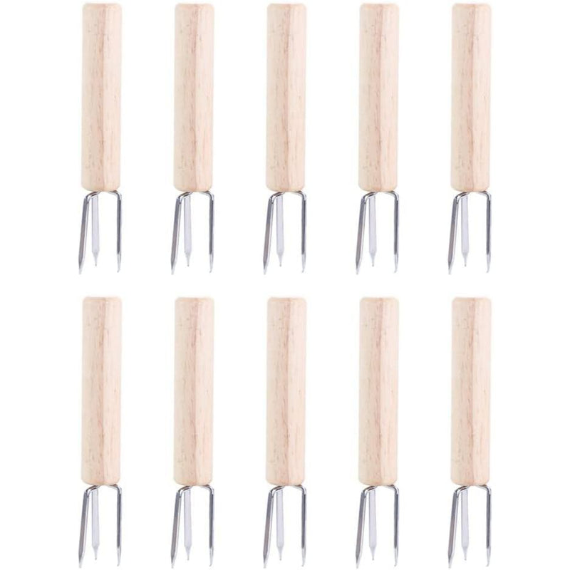 Stainless steel corn holders, view 2 - MRSLM