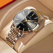 men's business quartz watch, view 2 - MRSLM