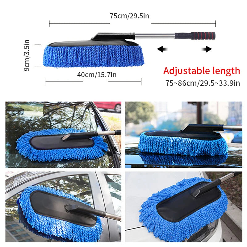 adjustable car washing mop kit, view 5 - MRSLM