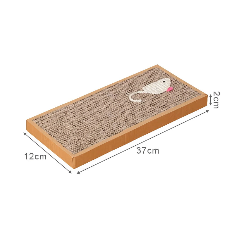 sisal mice cat scratcher, view 2 - MRSLM