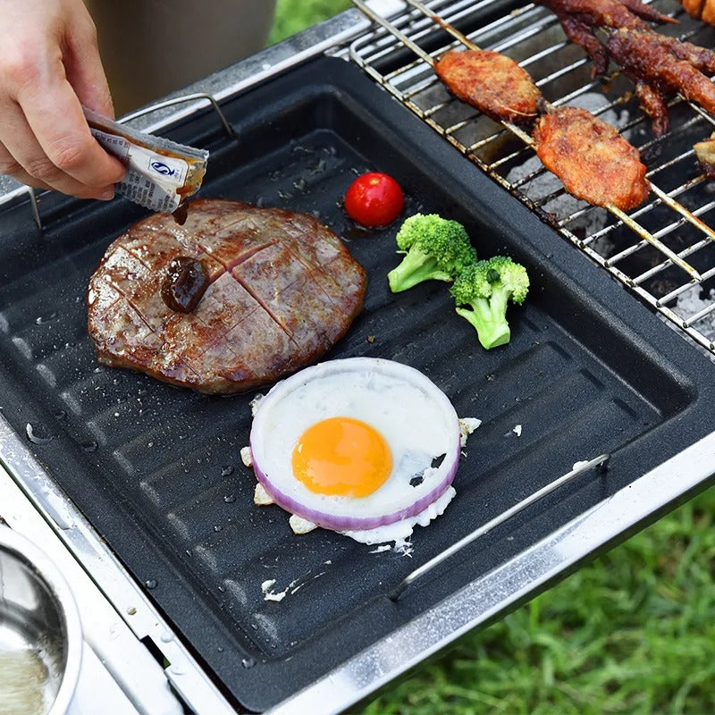 bbq grill plate, view 4 - MRSLM