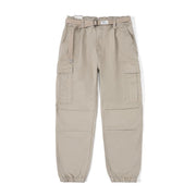 loose tapered cargo pants for men, view 3 - MRSLM