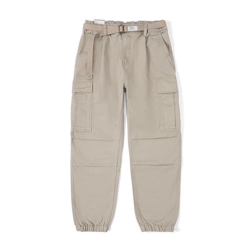 loose tapered cargo pants for men, view 3 - MRSLM