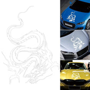 dragon pattern car hood decal, view 9 - MRSLM