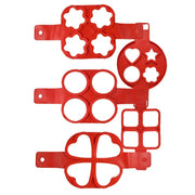 red silicone pancake and egg mold ring, view 10 - MRSLM