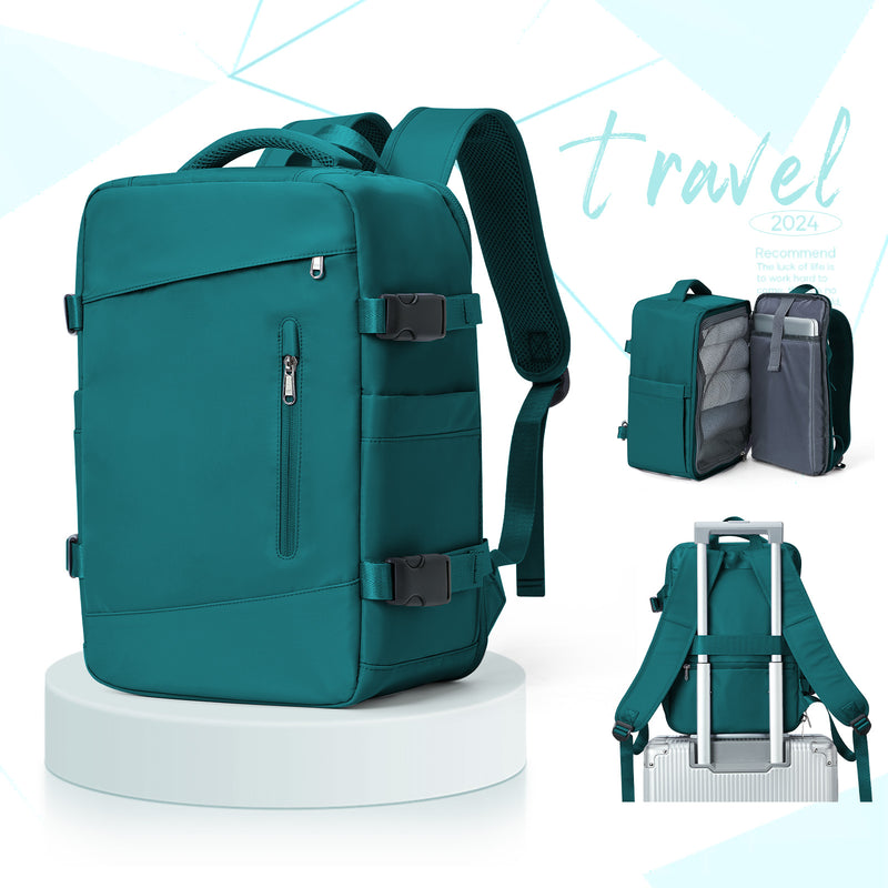 large travel backpack with laptop compartment, view 6 - MRSLM