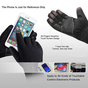Waterproof touchscreen winter gloves, view 3 - MRSLM