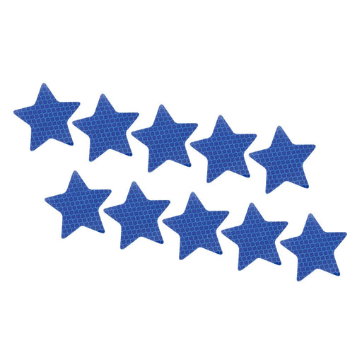 Star-shaped reflective safety stickers - MRSLM