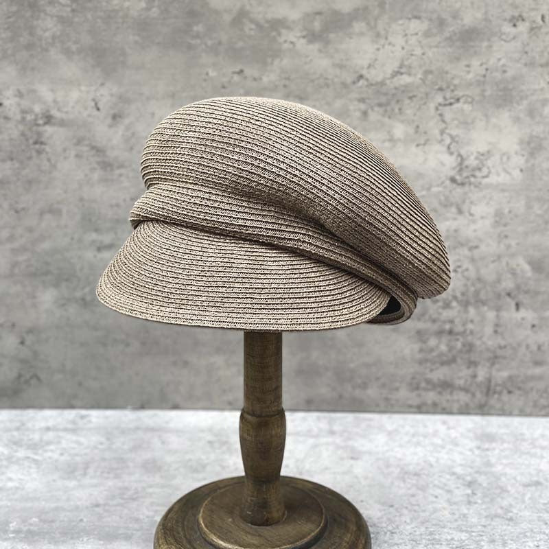 women's wide brim straw hat, view 3 - MRSLM