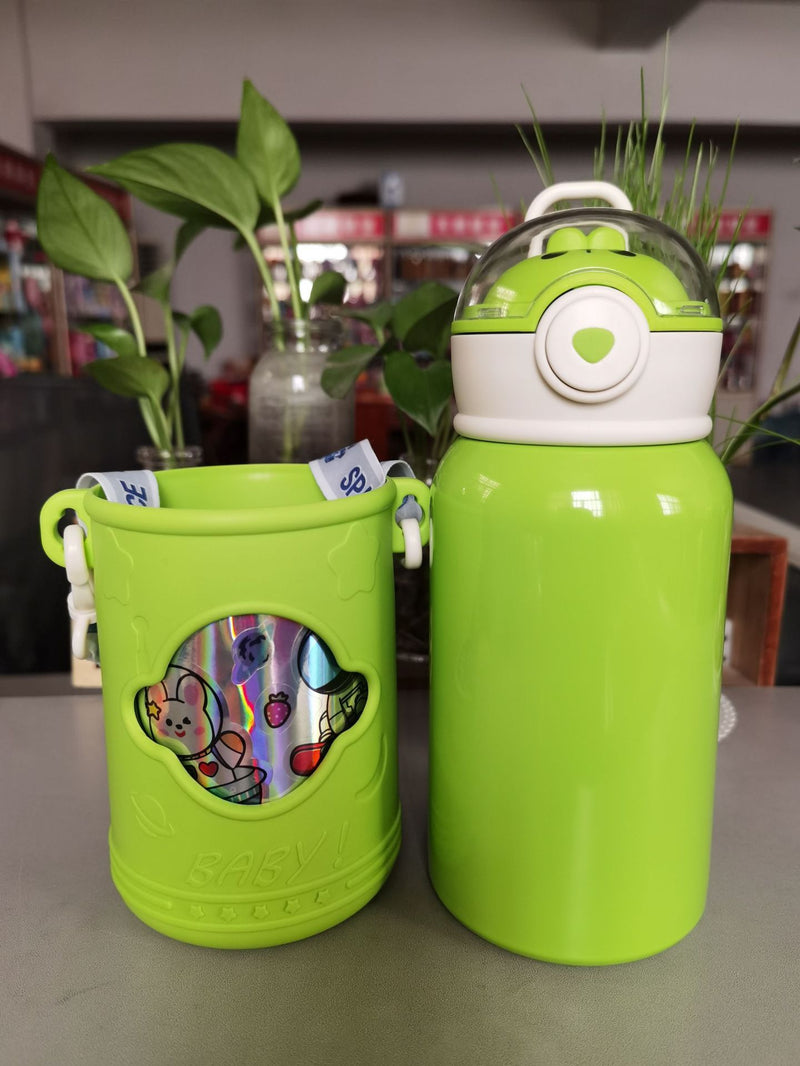 double-layer stainless steel vacuum mug bottle, view 8 - MRSLM