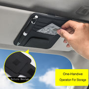 car sun visor organizer, view 8 - MRSLM