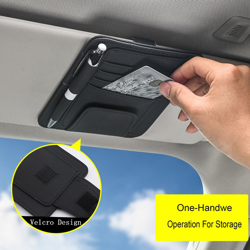 car sun visor organizer, view 8 - MRSLM