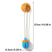 durable dog chew toy with suction cup, view 7 - MRSLM