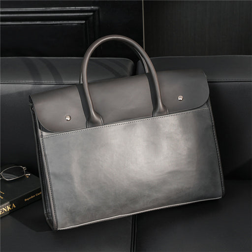 pu leather briefcase shoulder bag - MRSLM