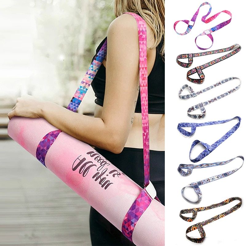 adjustable yoga mat sling strap, view 8 - MRSLM