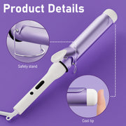 40mm tourmaline ceramic curling iron, view 6 - MRSLM