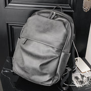 simple gray men's backpack - MRSLM