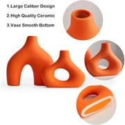 modern nordic ceramic vase, view 9 - MRSLM