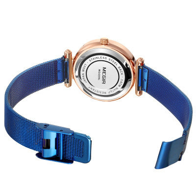 women's mirror quartz watch, view 3 - MRSLM
