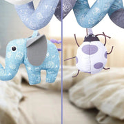 Plush fox spiral activity toy, view 7 - MRSLM