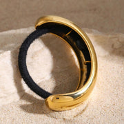 gold plated arc hairband, view 6 - MRSLM
