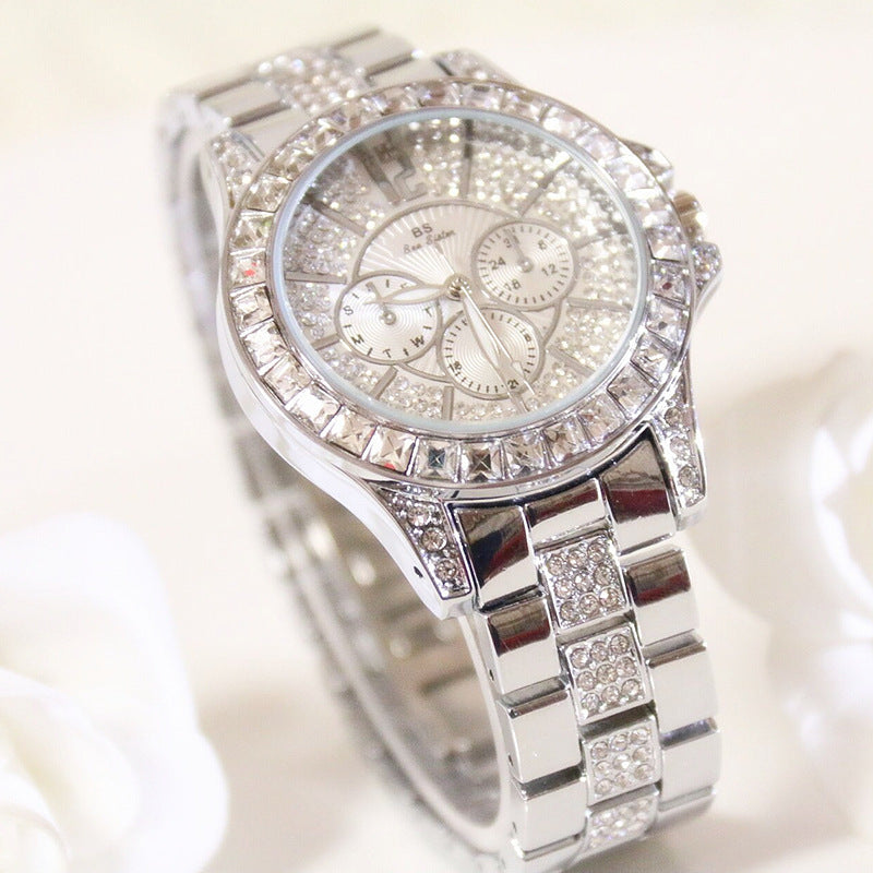 three eyes crystal quartz watch - MRSLM