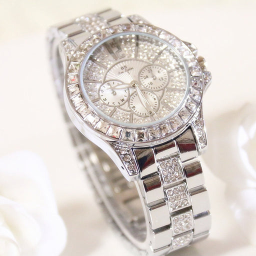 three eyes crystal quartz watch - MRSLM