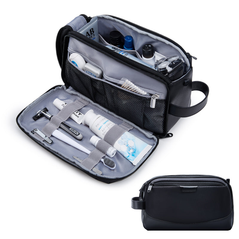 large travel toiletry organizer for men, view 3 - MRSLM