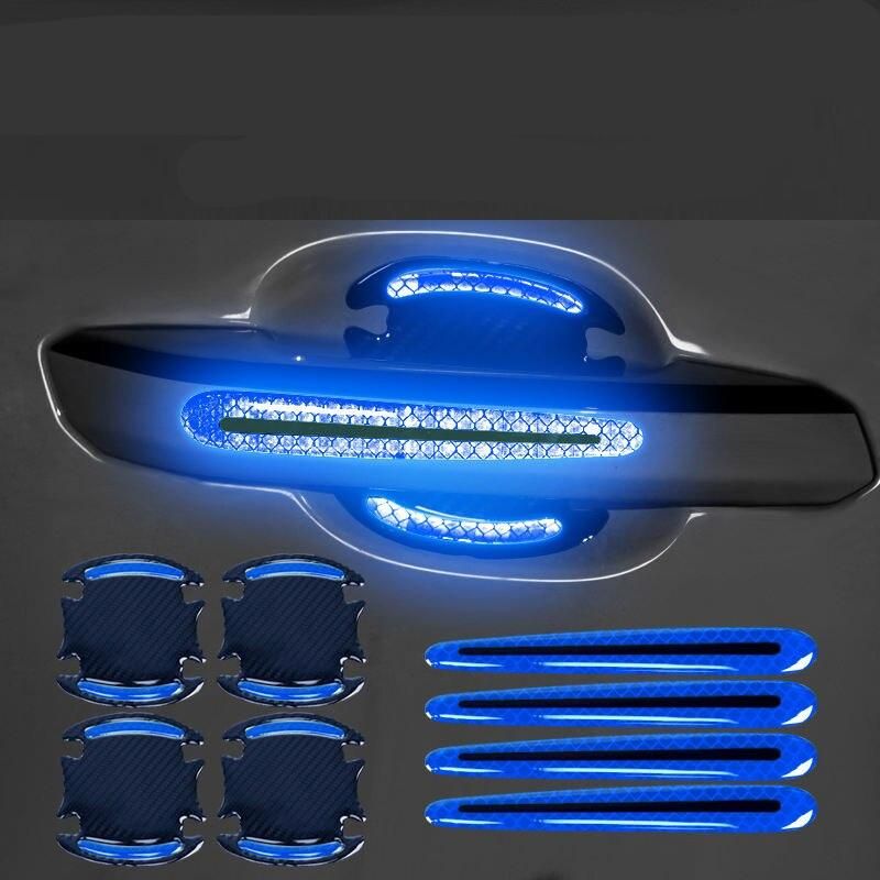 Carbon fiber car door handle protector stickers - MRSLM