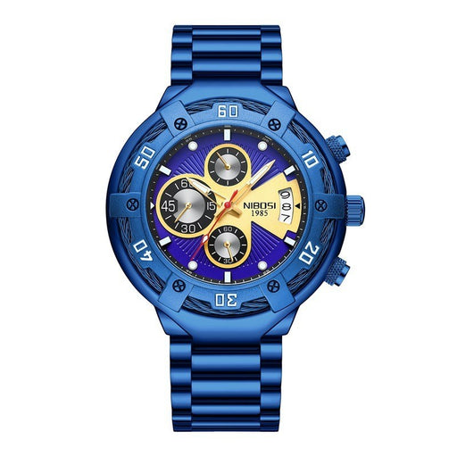 men's multi-function quartz watch, view 3 - MRSLM