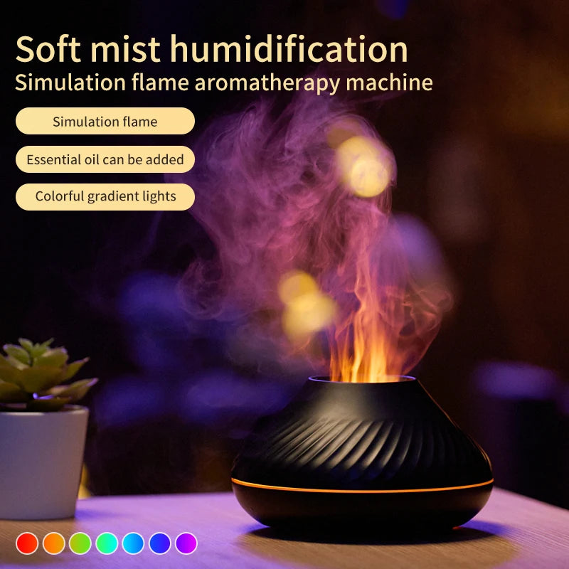 flame aromatherapy humidifier, view 5 - MRSLM